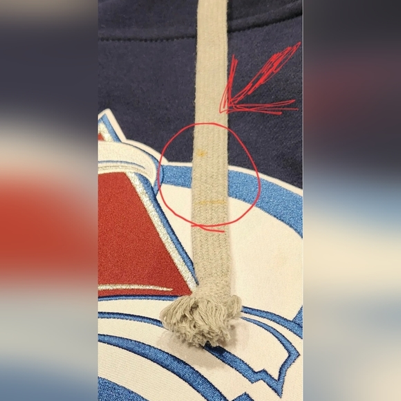 Colorado Avalanche Hoodie XL - Picture 3 of 5